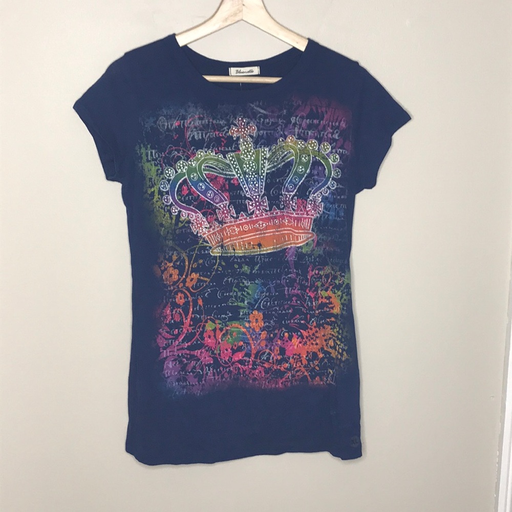 BLUENOTES Cotton Crown Tshirt Size XL NEW